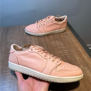 Nike Air Jordan 1 Retro Swooshless Low Arctic‎ Orange Men's Size 9.5 848775-805